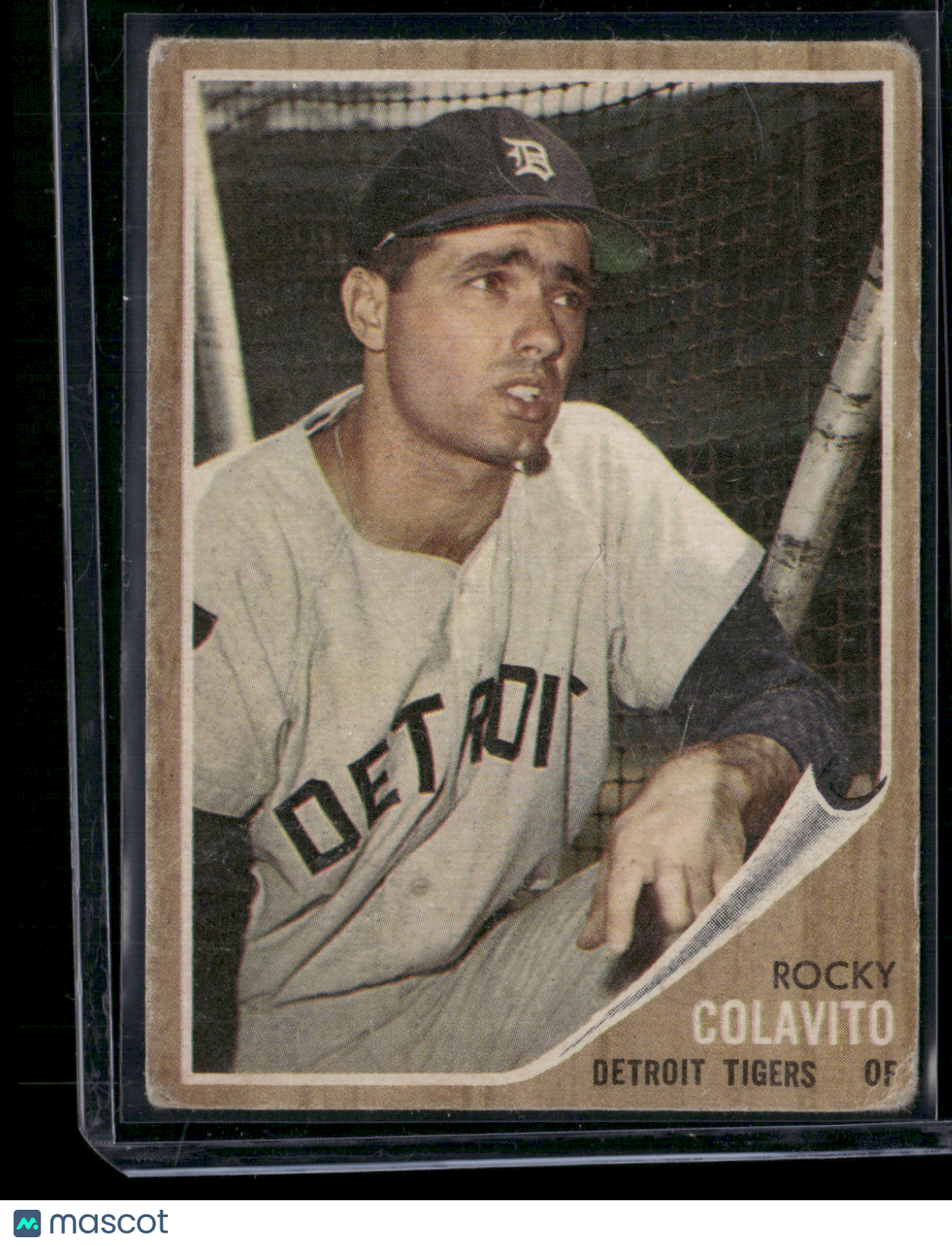 1962 Topps ROCKY COLAVITO #20 (Good)