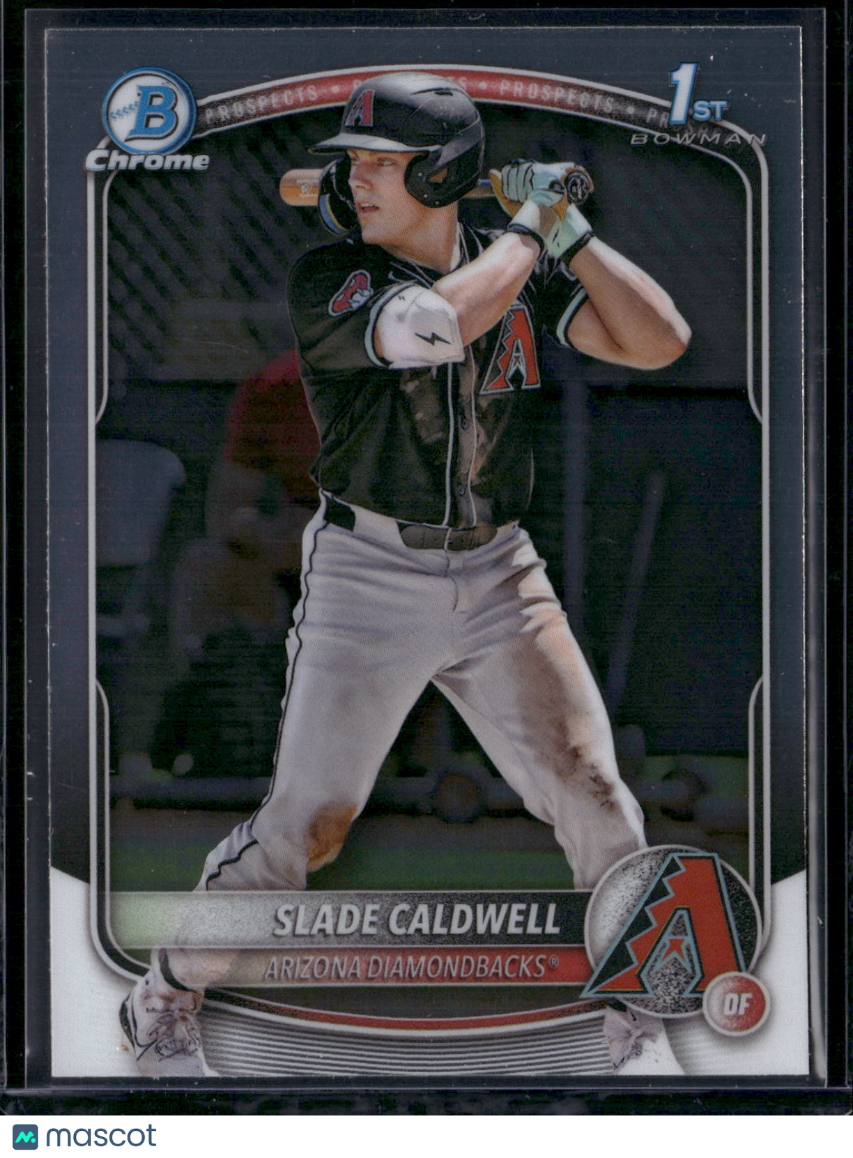 2025 Bowman SLADE CALDWELL #BCP-21 Chrome 1st Bowman