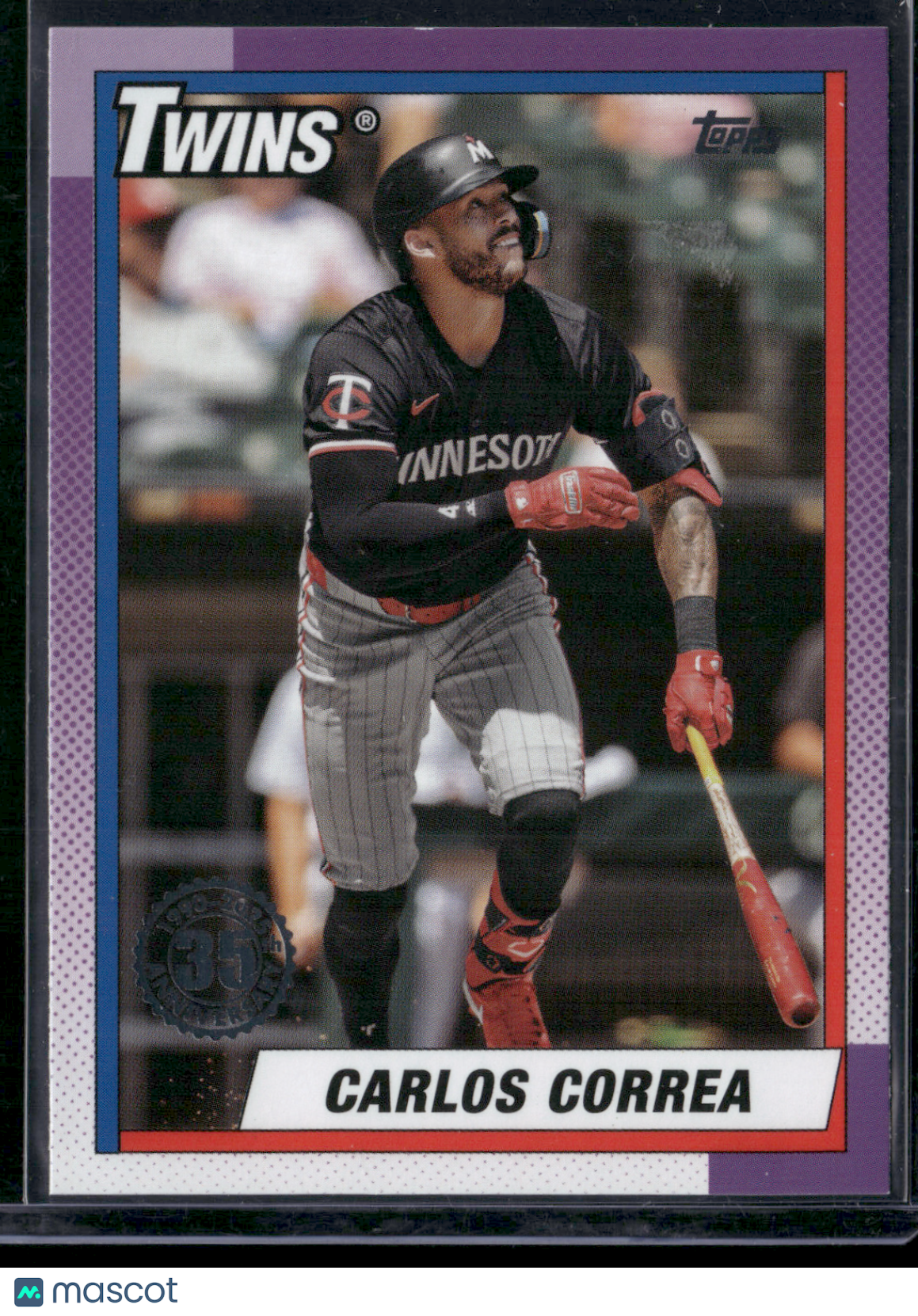 2025 Topps Series 1 CARLOS CORREA #T90-72 1990