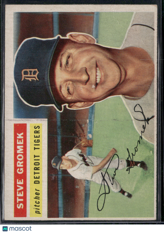 1956 Topps STEVE GROMEK #310 Wrinkle