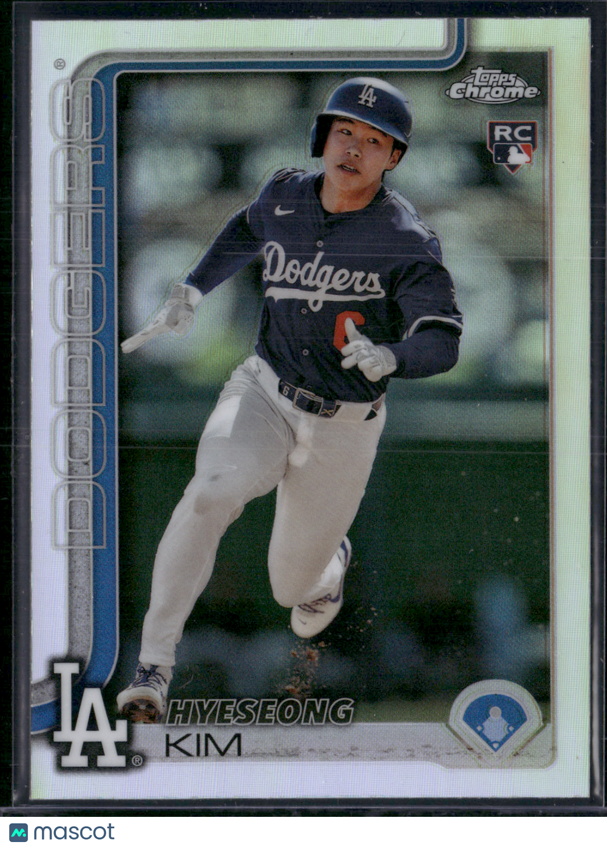 2025 Topps Chrome HYESEONG KIM #152 Rainbow Refractor Rookie RC