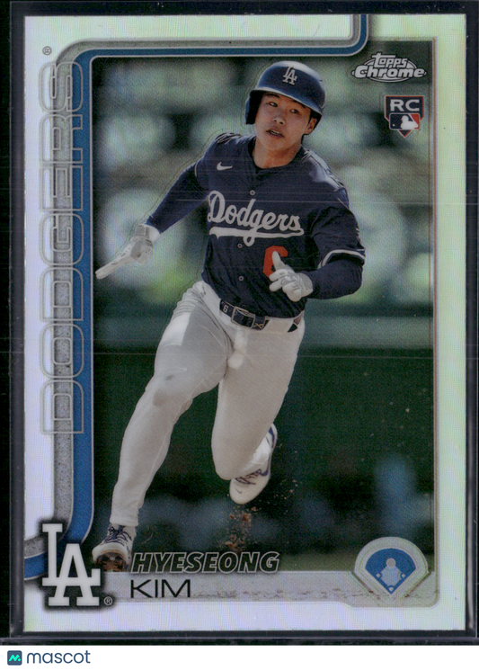 2025 Topps Chrome HYESEONG KIM #152 Rainbow Refractor Rookie RC