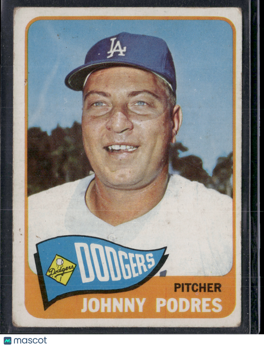 1965 Topps JOHNNY PODRES #387