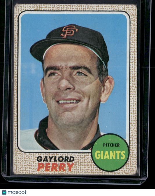 1968 Topps GAYLORD PERRY #85 - Wrinkles