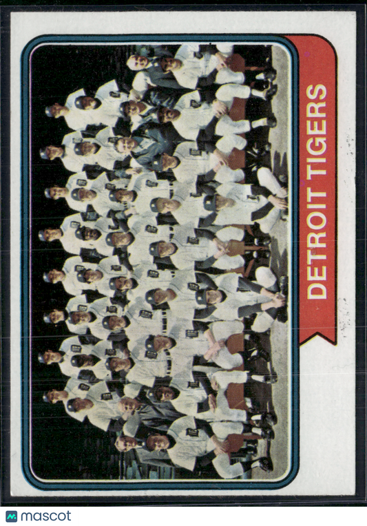 1974 Topps DETROIT TIGERS #94 (EX)