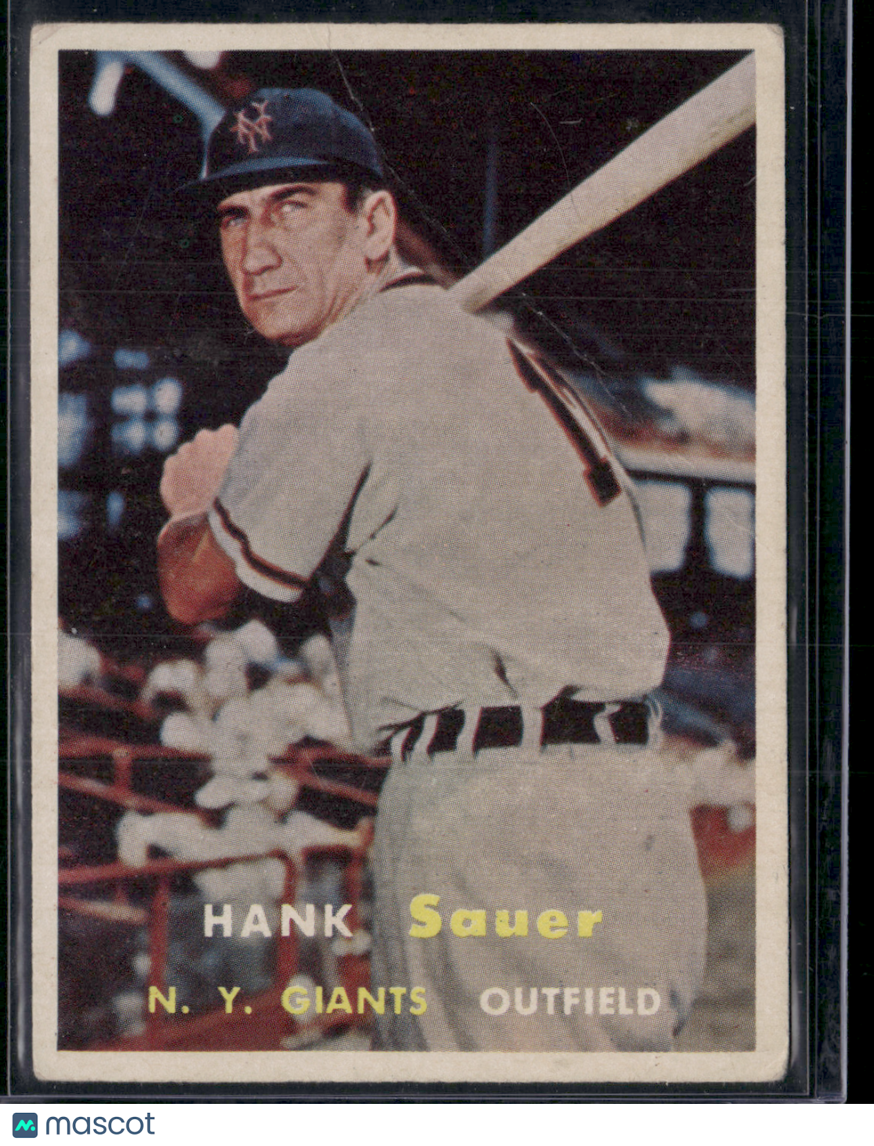 1957 Topps HANK SAUER #197