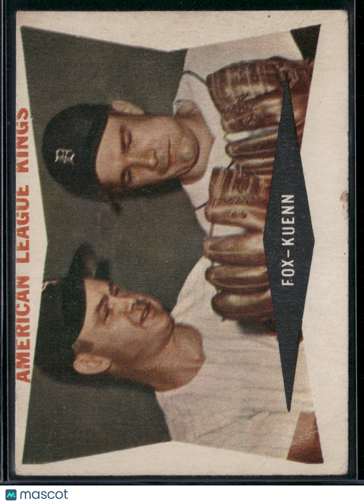 1960 Topps NELLIE FOX/HARVEY KUENN #429 American League Kings
