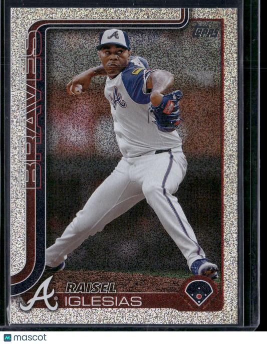 2025 Topps Series 1 RAISEL IGLESIAS #304 Glitter Foil