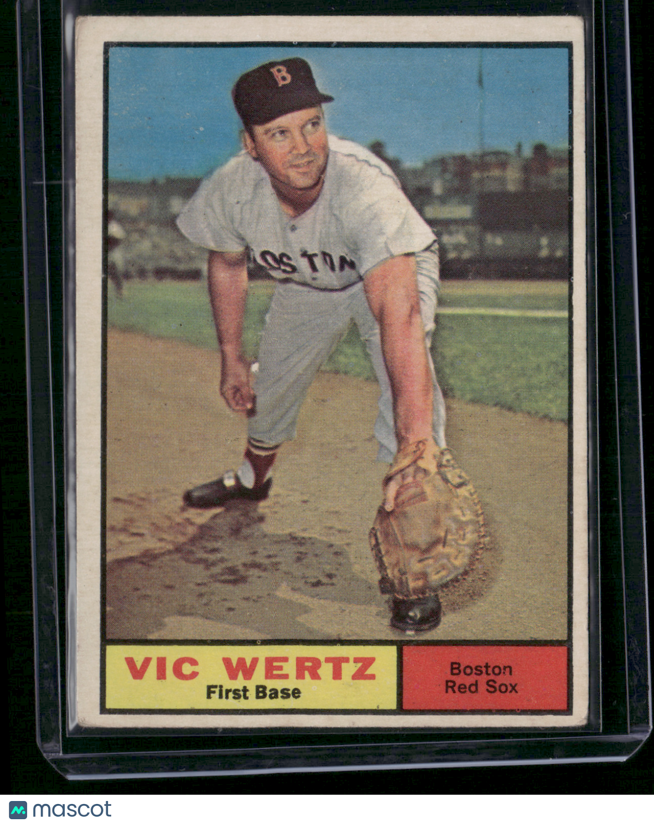 1961 Topps VIC WERTZ #340