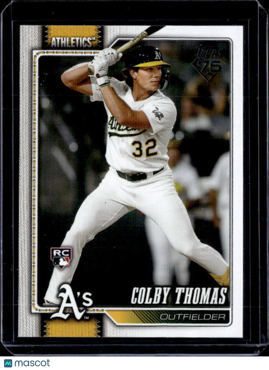 2026 Topps Series 1 COLBY THOMAS #213 Rookie RC