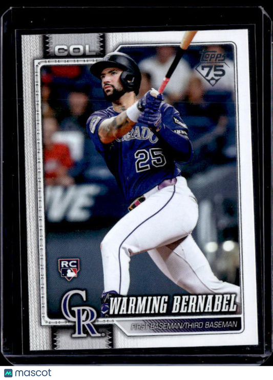 2026 Topps Series 1 WARMING BERNABEL #55 Rookie RC