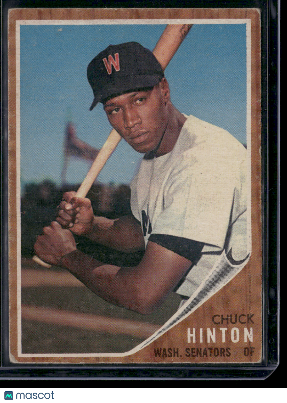 1962 Topps CHUCK HILTON #347