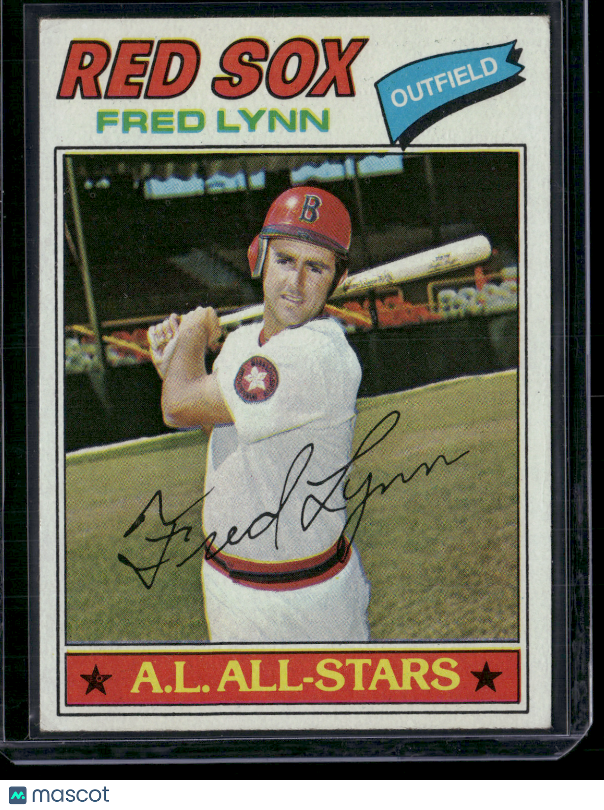 1977 Topps FRED LYNN #210 (VG/EX-EX)