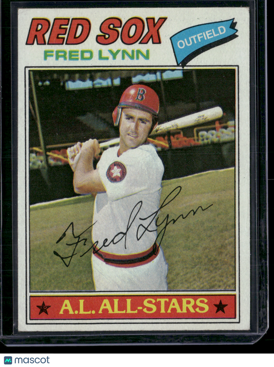 1977 Topps FRED LYNN #210 (VG/EX-EX)