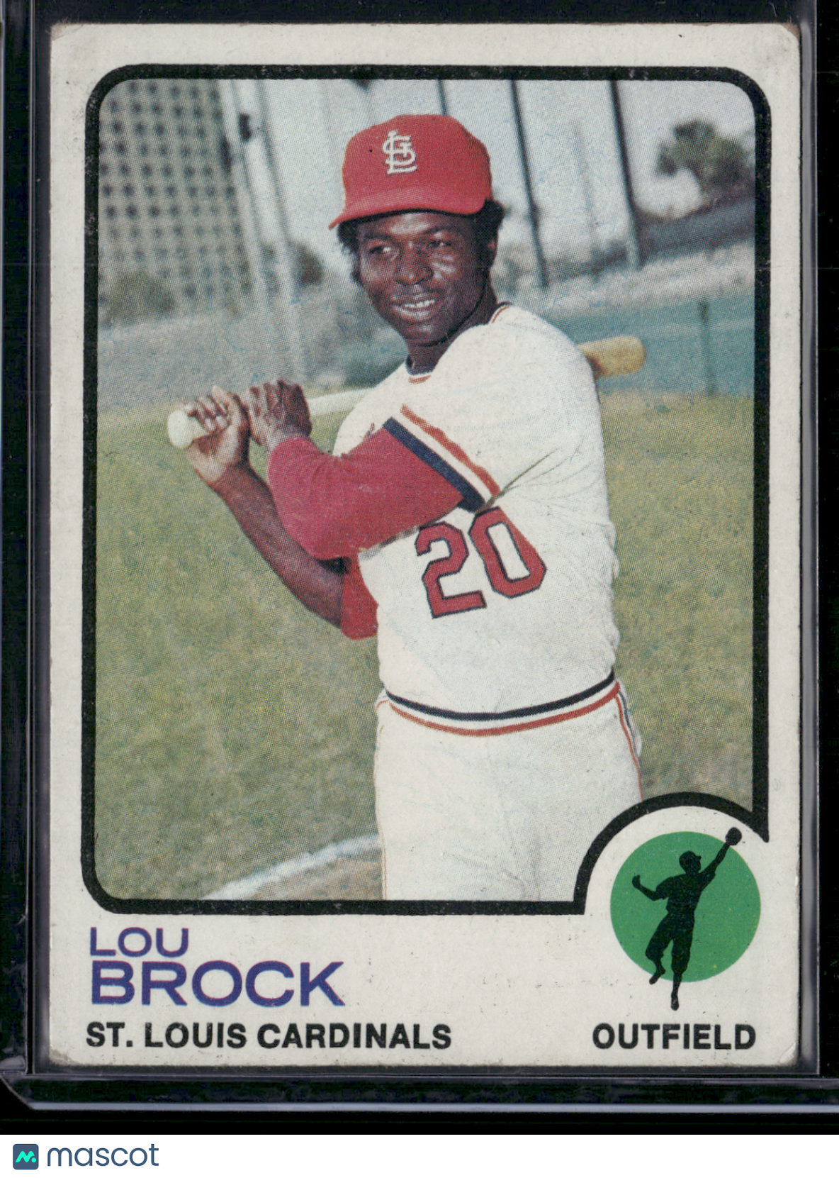 1973 Topps LOU BROCK #320