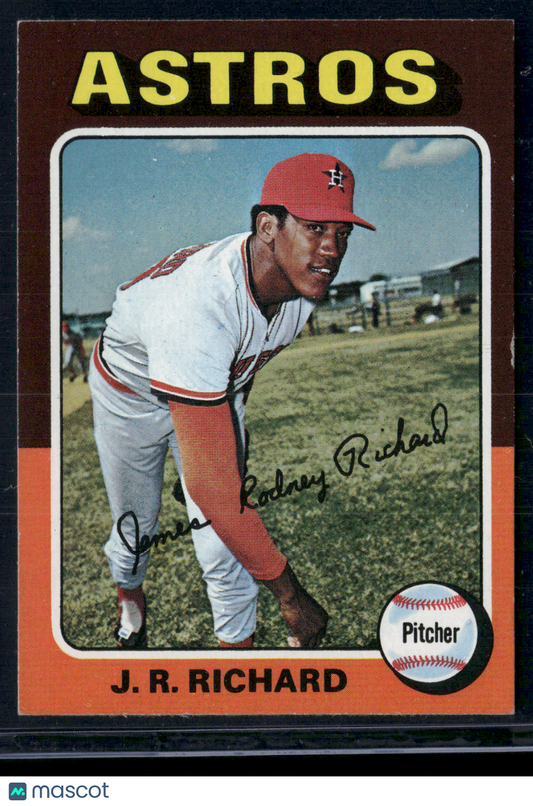 1975 Mini J.R. RICHARD #73 Edge Chip (EX)