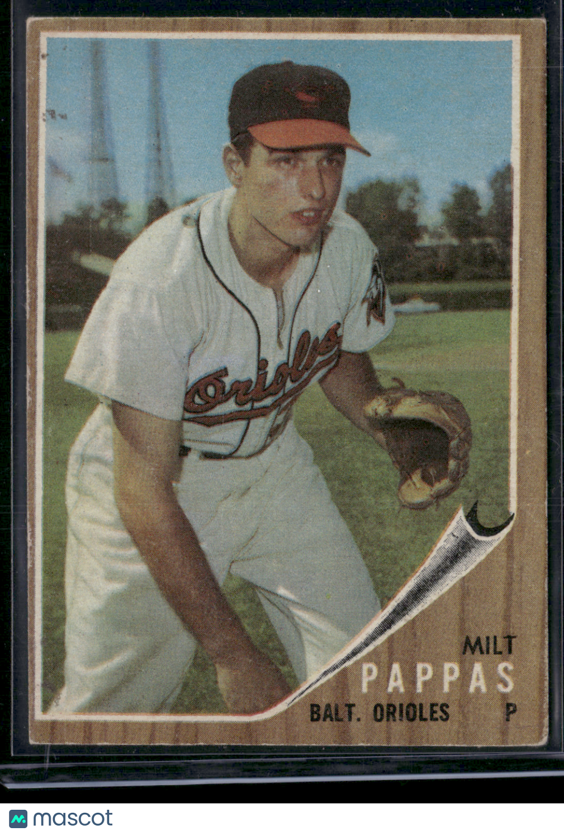 1962 Topps MILT PAPPAS #75