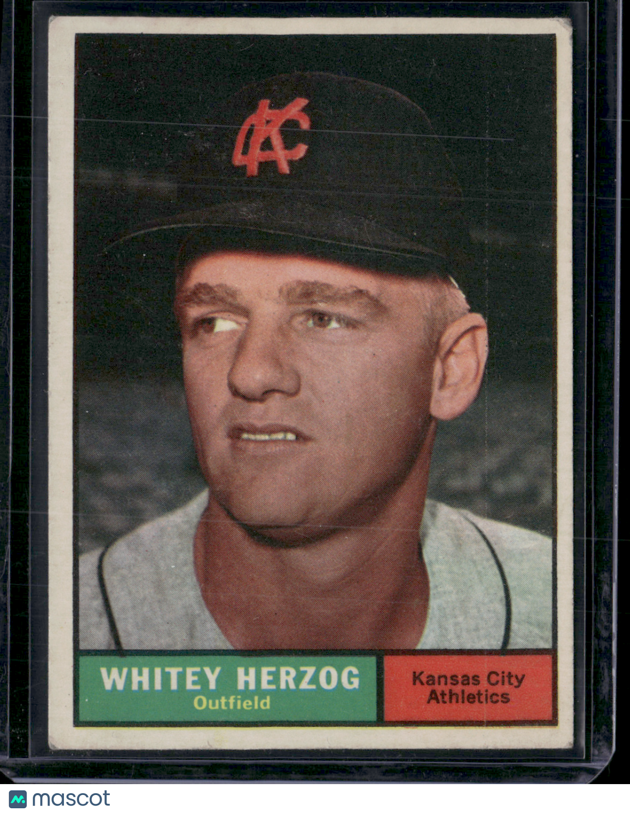 1961 Topps WHITEY HERZOG #106