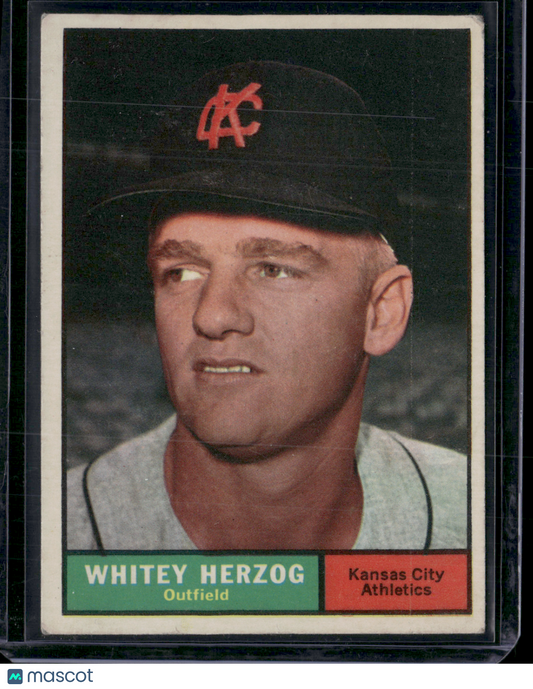 1961 Topps WHITEY HERZOG #106