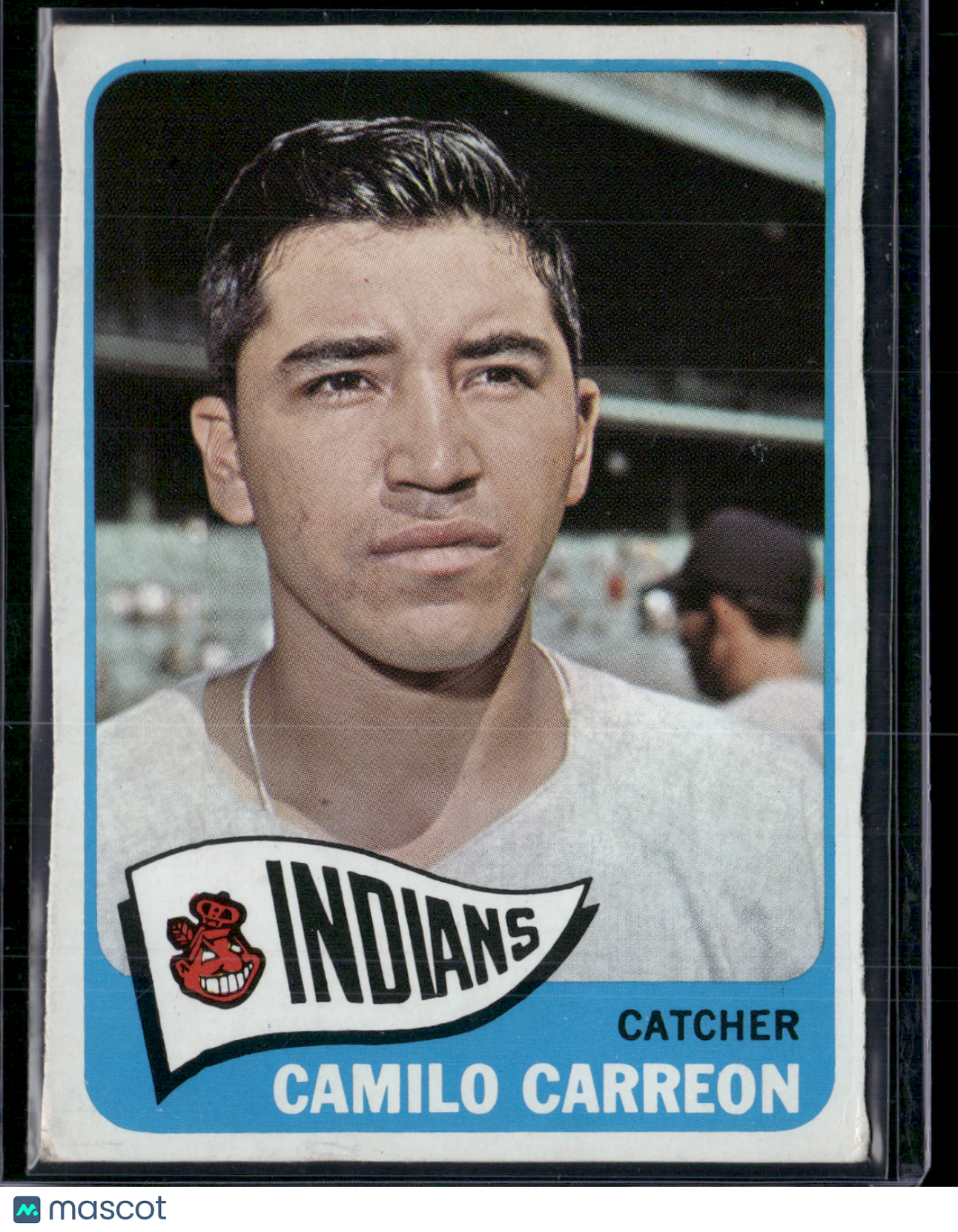 1965 Topps CAMILO CARREON #578 Miscut