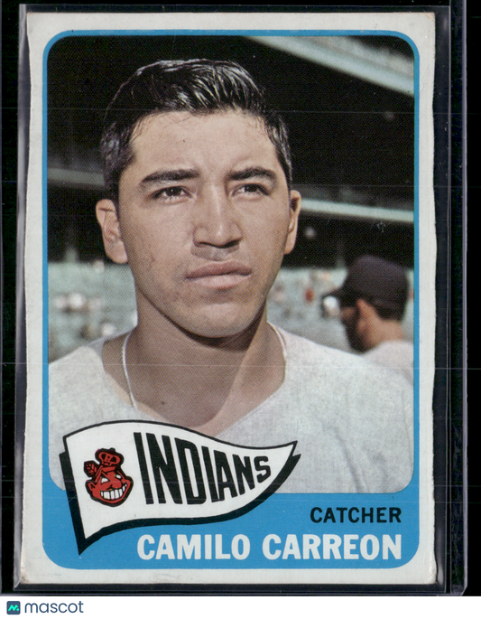 1965 Topps CAMILO CARREON #578 Miscut