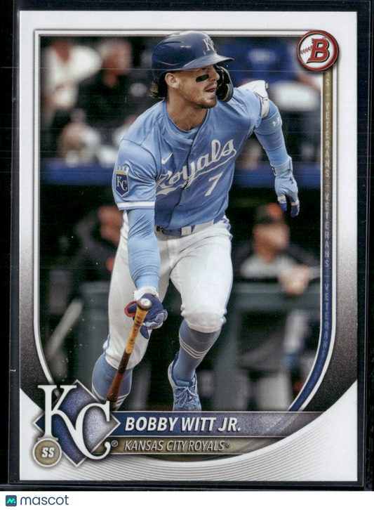 2025 Bowman BOBBY WITT JR #7