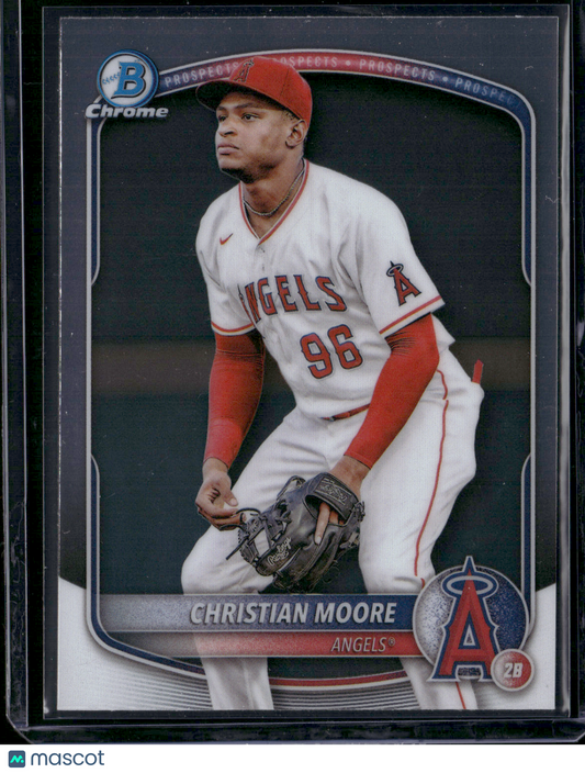2025 Bowman CHRISTIAN MOORE #BCP-107 Chrome