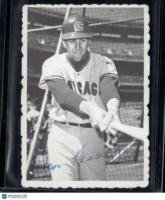 1969 Deckle DON KESSINGER #18 Surface Dent (Good)