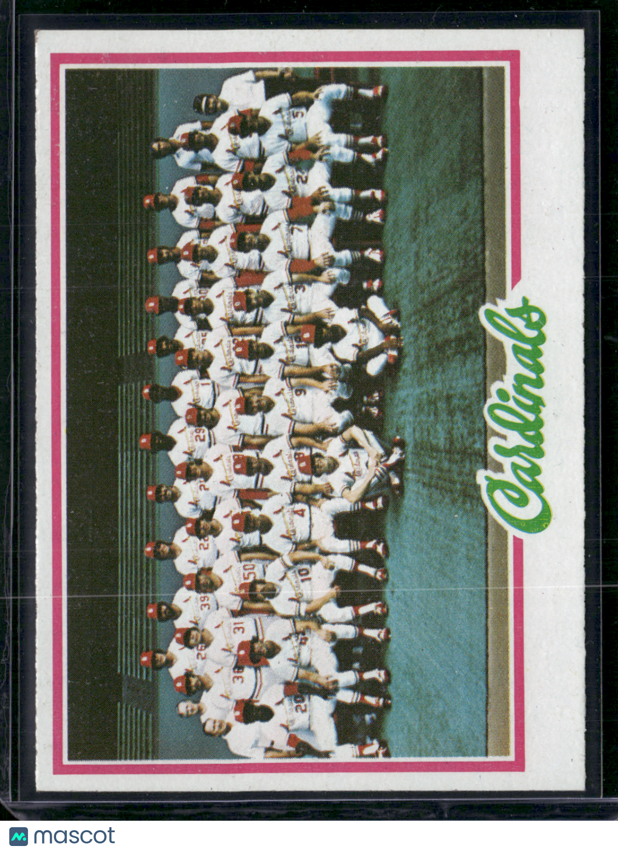 1978 Topps ST. LOUIS CARDINALS #479 (EX)