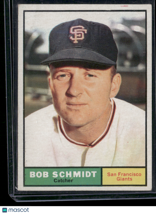 1961 Topps BOB SCHMIDT #31 (VG)