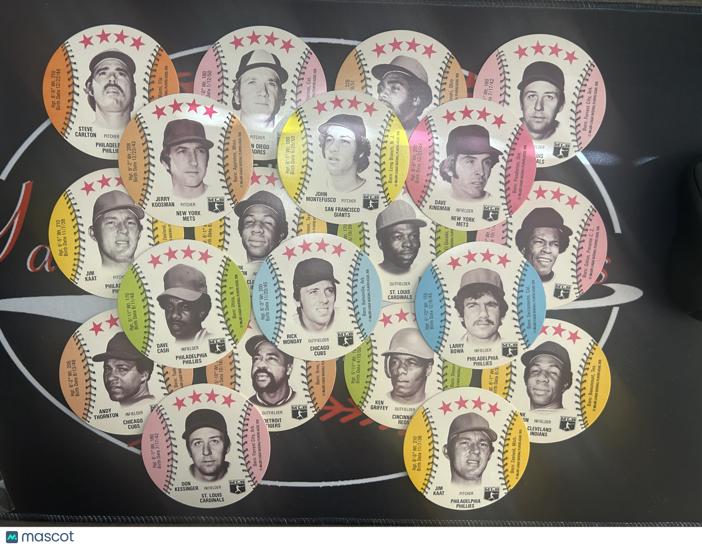 1976 Isaly's Discs -20 DISCS (VG/VG-EX)