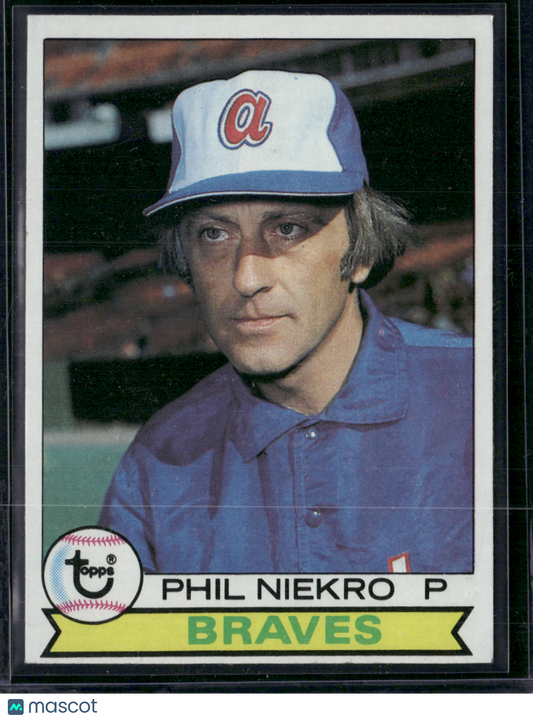 1979 Topps PHIL NIEKRO #595 (EX-EX/MT)