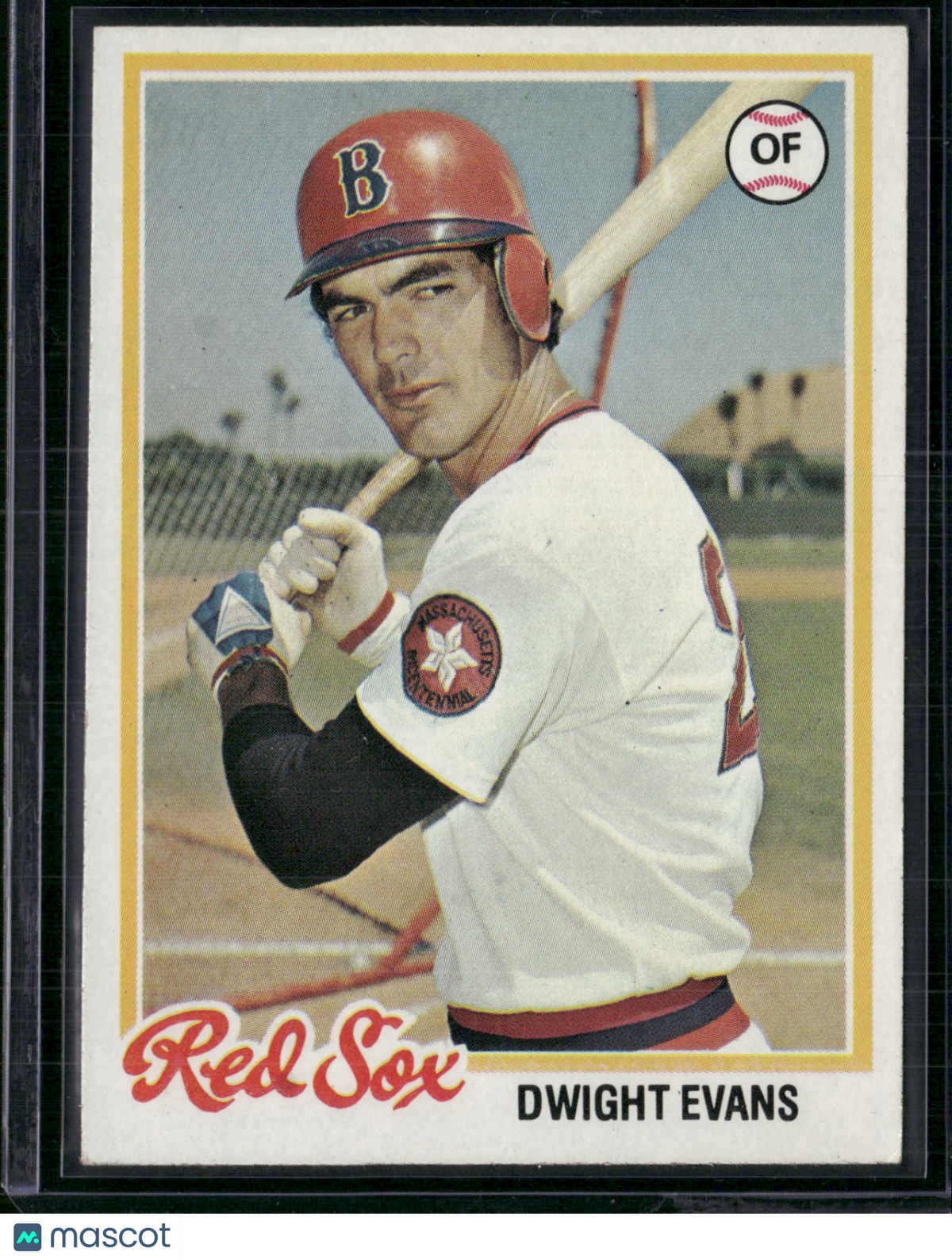 1978 Topps DWIGHT EVANS #695 (EX/MT)