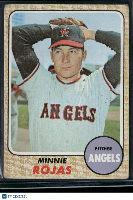 1968 Topps MINNIE ROJAS #305 (Good -Light scratches, Light Wrinkle)