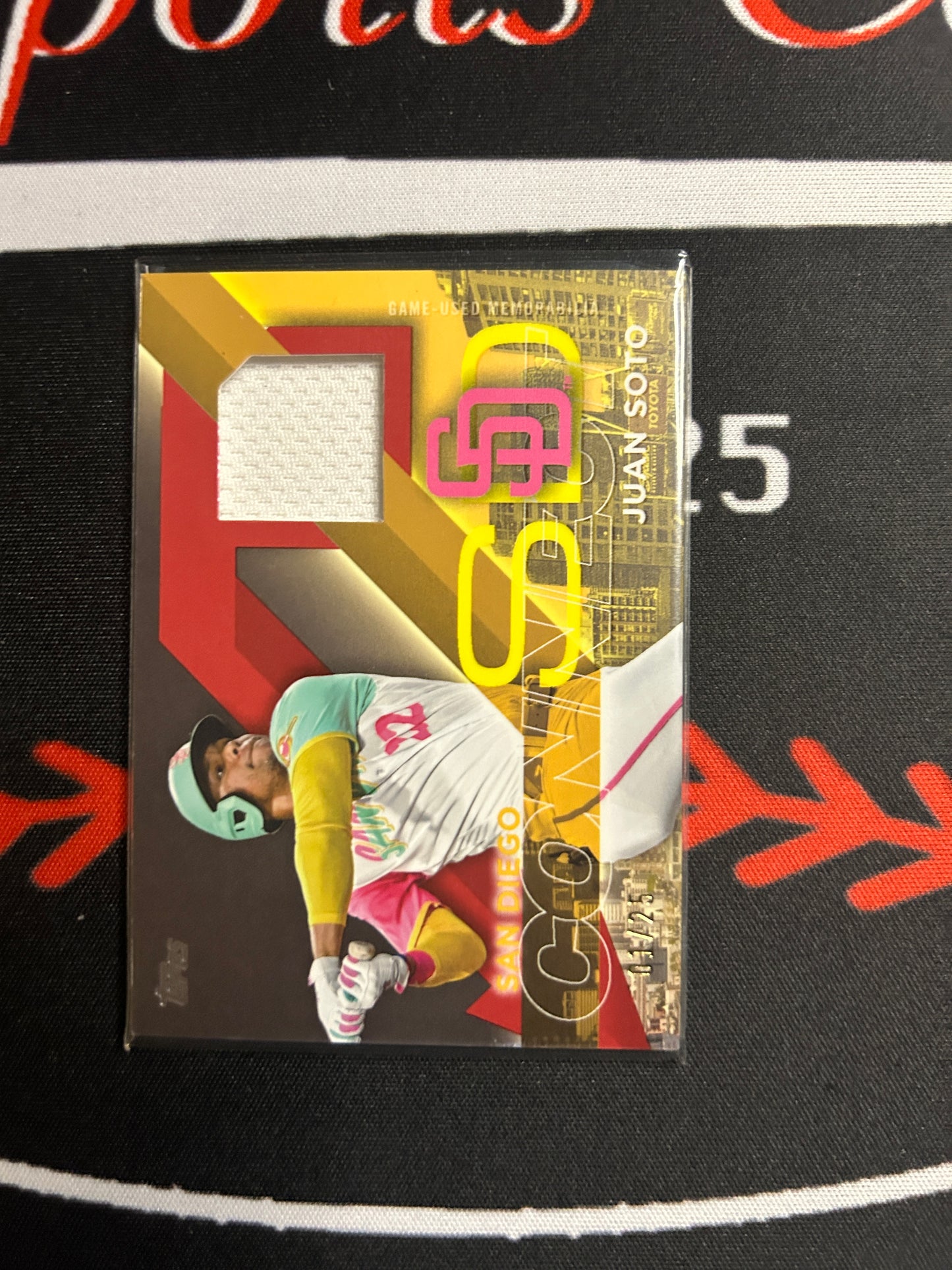 2024 Series 1 JUAN SOTO 1/25 #CC-JSO City Connect Relic