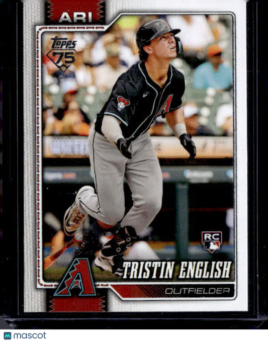 2026 Topps Series 1 TRISTIN ENGLISH #346 Rookie RC