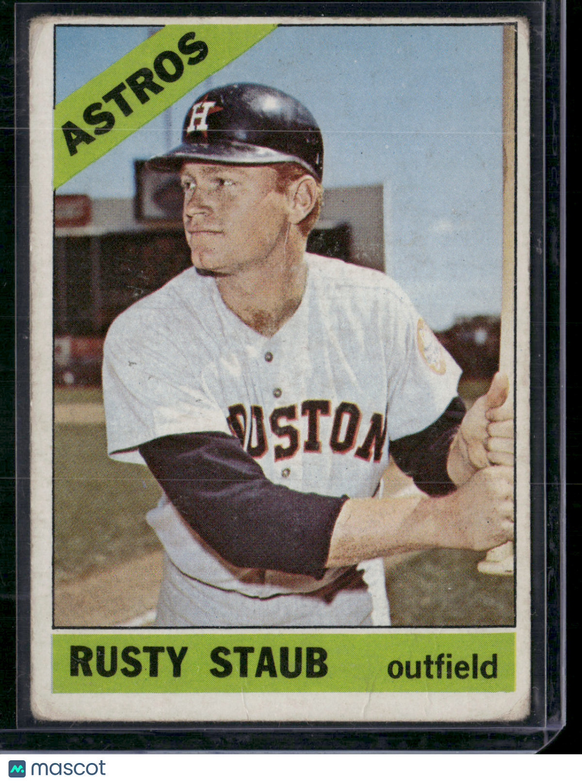 1966 Topps RUSTY STAUB #106 Light Wrinkles (VG)