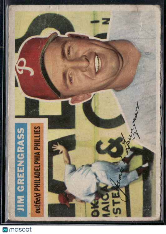 1956 Topps JIM GREENGRASS #275