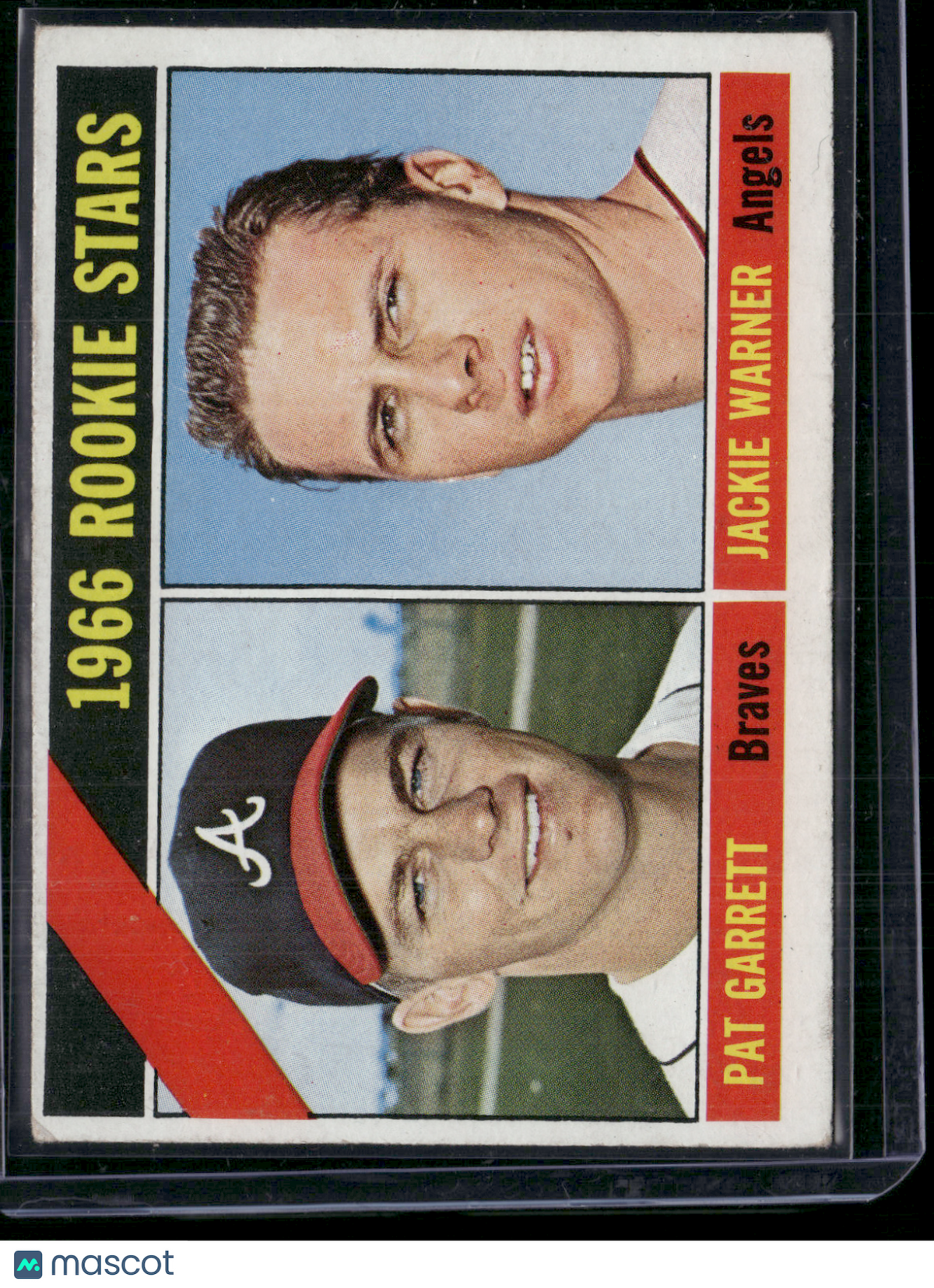 1966 Topps PAT GARRETT/JACKIE WARNER #553 1966 Rookie Stars (VG-VG/EX)