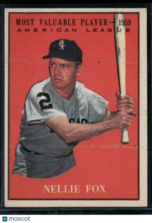 1961 Topps NELLIE FOX #477