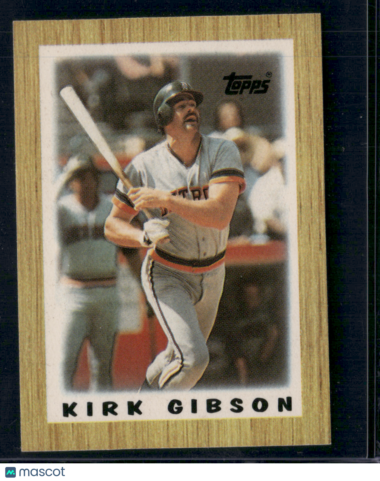 1987 Topps Mini KIRK GIBSON #53 (EX)