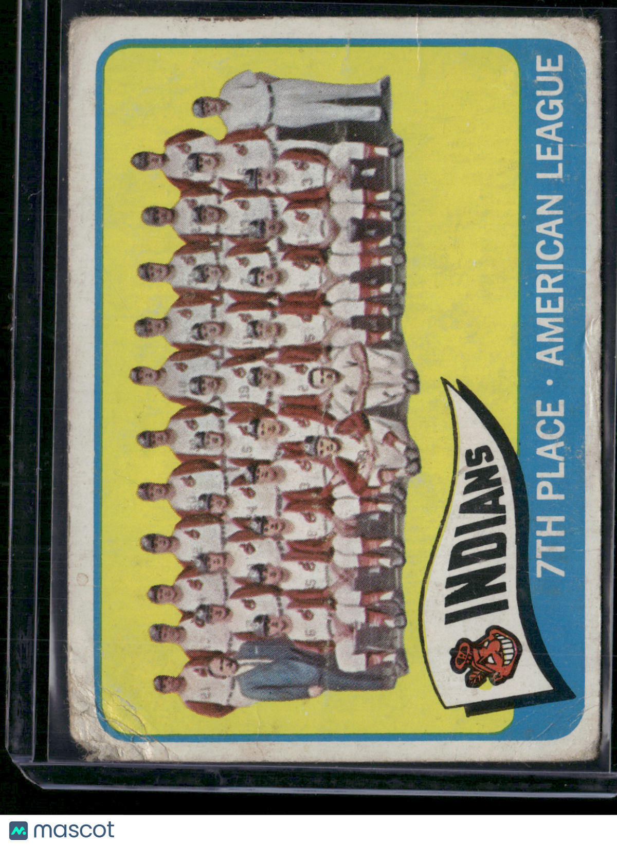 1965 Topps CLEVELAND INDIANS #481 (Good)