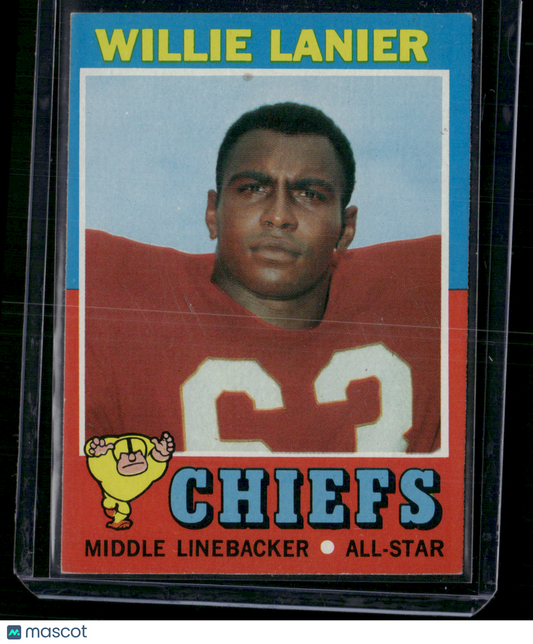1971 Topps WILLIE LANIER #114