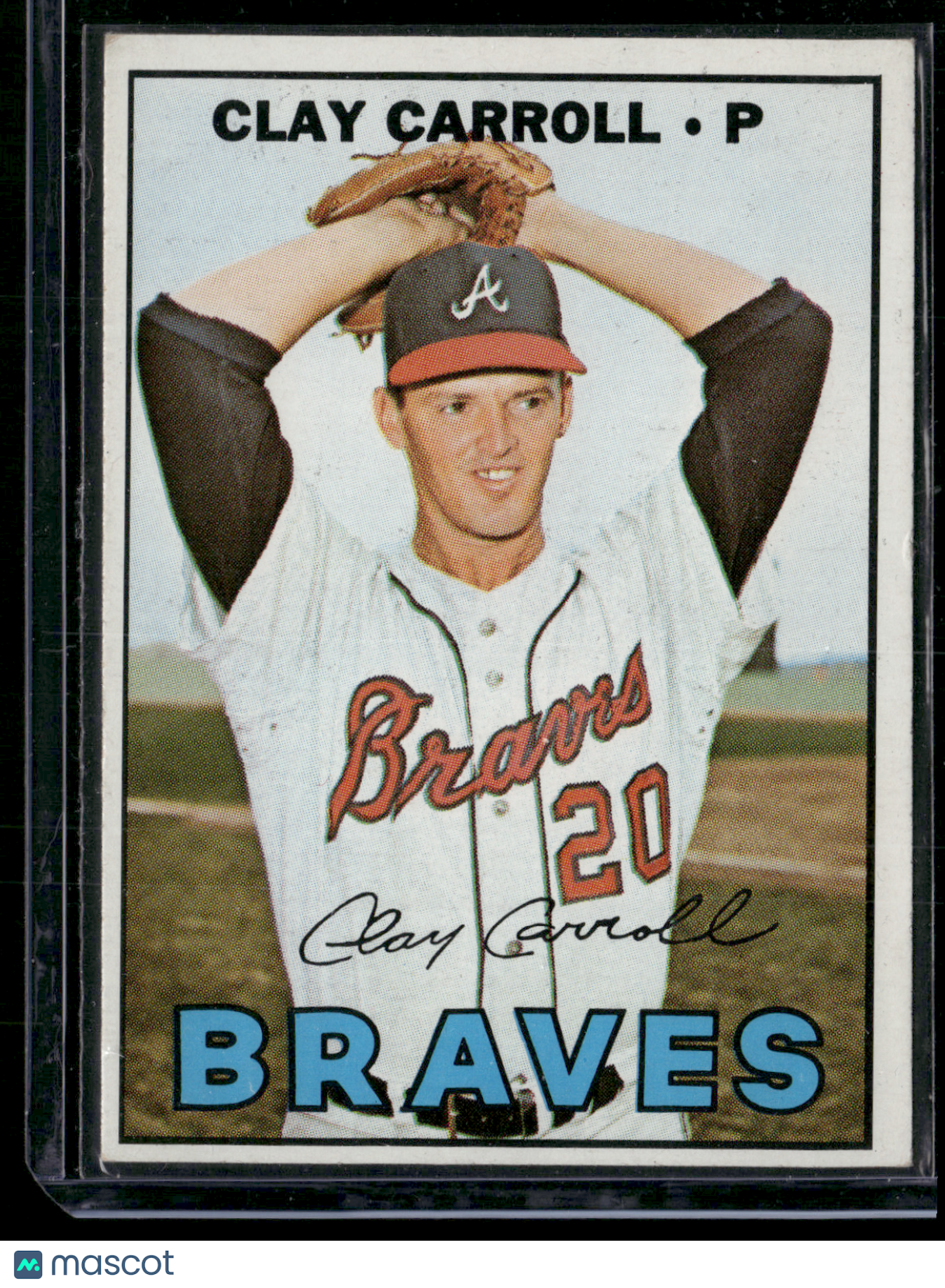 1967 Topps CLAY CARROLL #219 (VG)