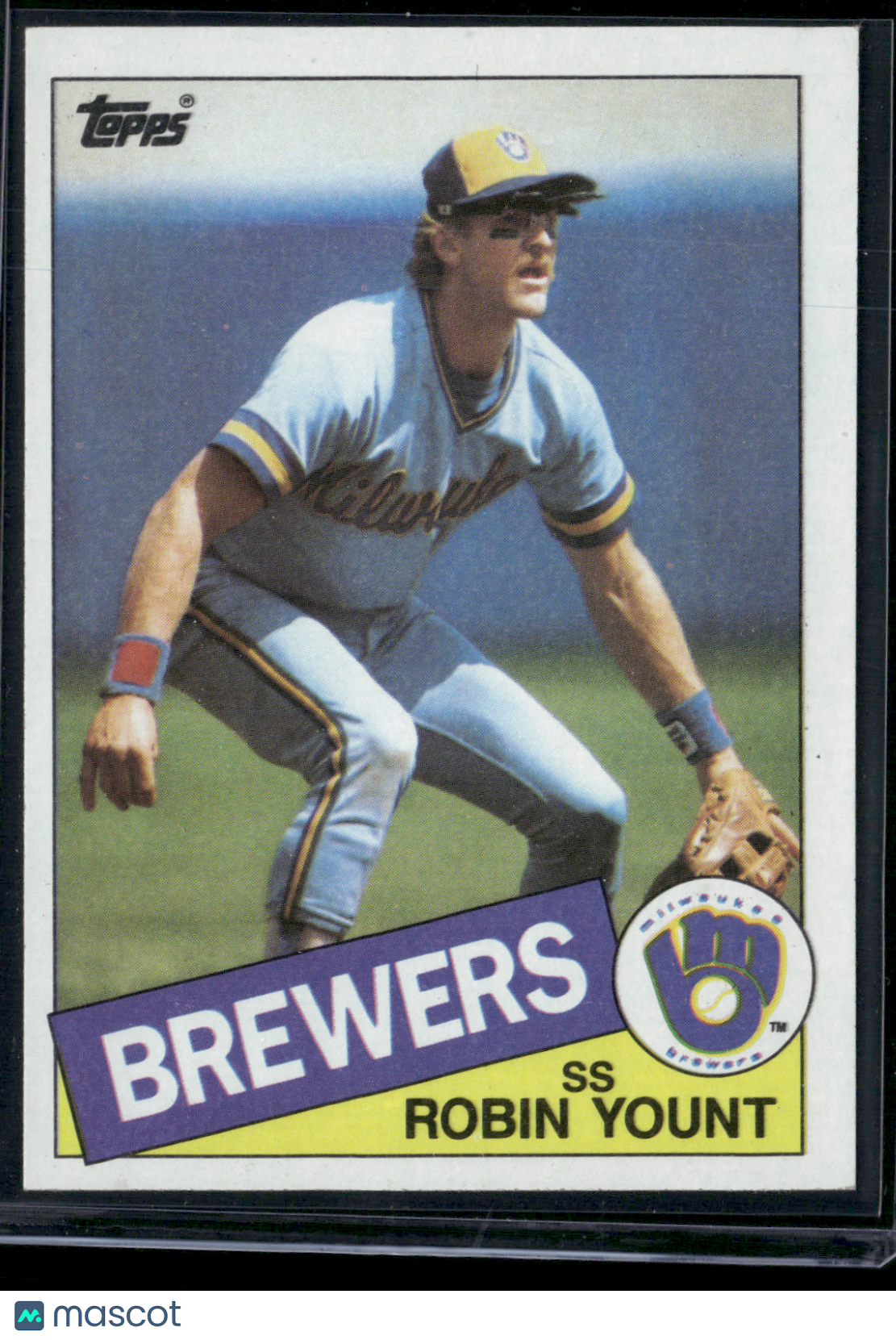 1985 Topps ROBIN YOUNT #340 (NM)