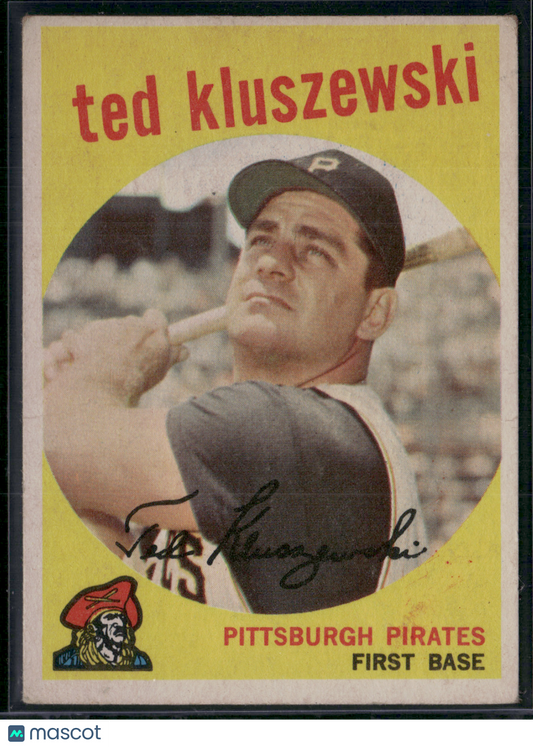 1959 Topps TED KLUSZEWSKI #35
