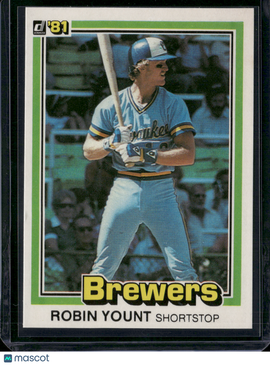 1981 Donruss ROBIN YOUNT #323 (NM)