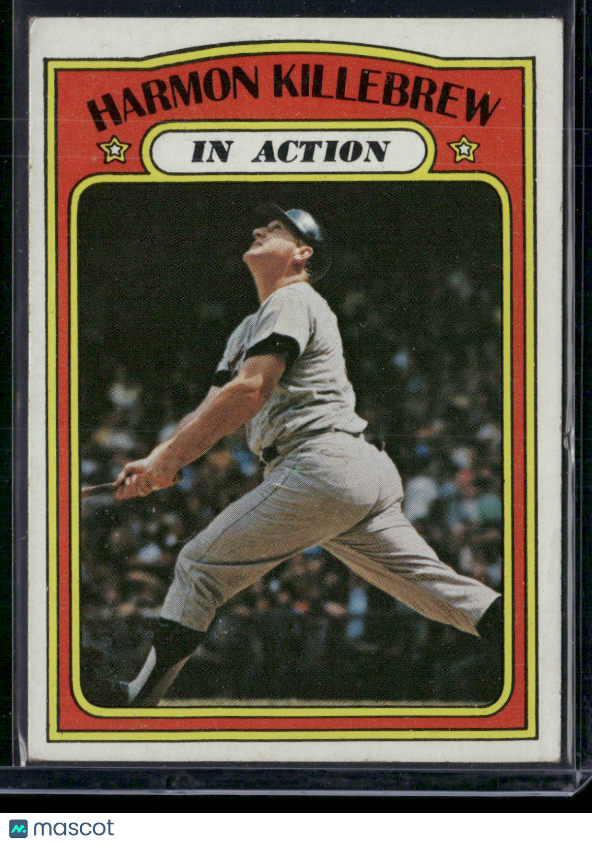 1972 Topps HARMON KILLEBREW #52 In Action (VG)