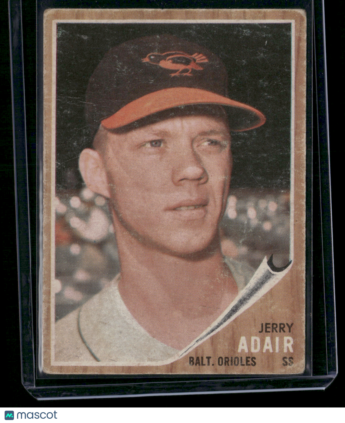 1962 Topps JERRY ADAIR #449