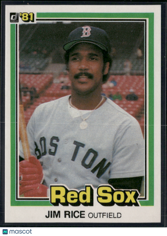 1981 Donruss JIM RICE #338 (NM)